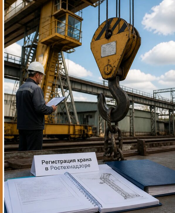 Регистрация крана в Ростехнадзоре в Барнауле от 15174 р. | Авеста ОТиПБ